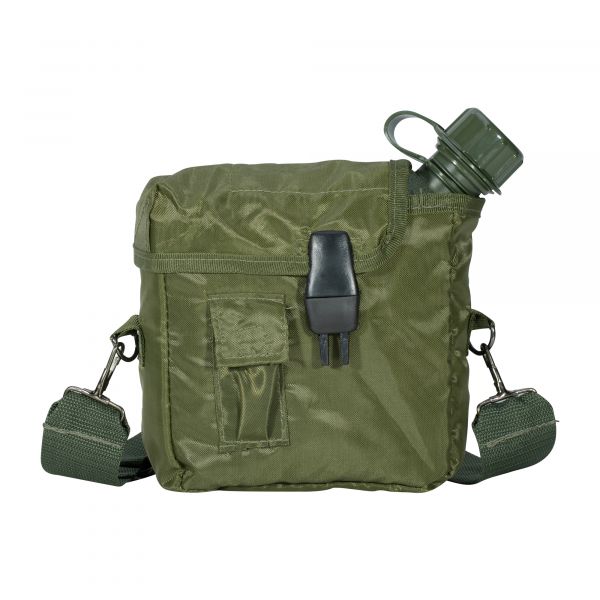 Canteen 2 qt with Pouch Import olive