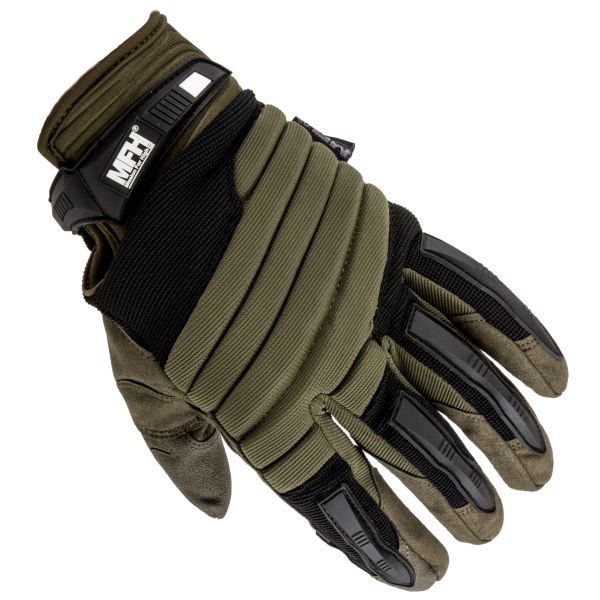 MFH Defence Gloves Operation olive/black
