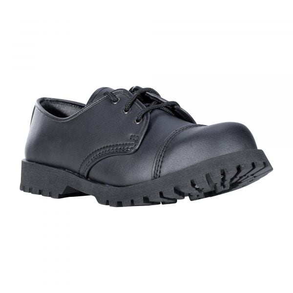 Boots & Braces Half Shoe Vegetarian 3-Hole black