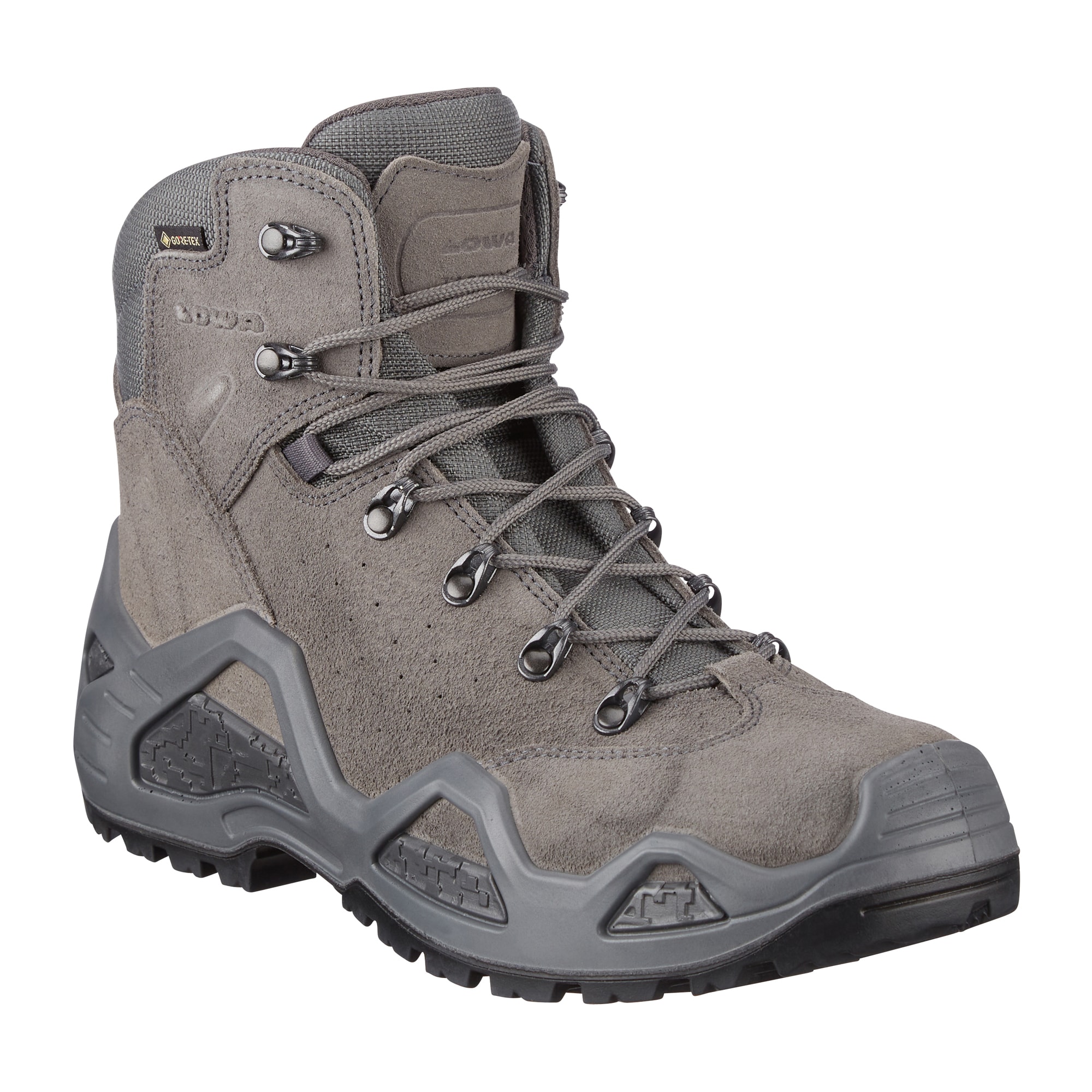 Details about   Lowa Z-6S Mid GTX Gore-tex Boots Man Suede Wolf 