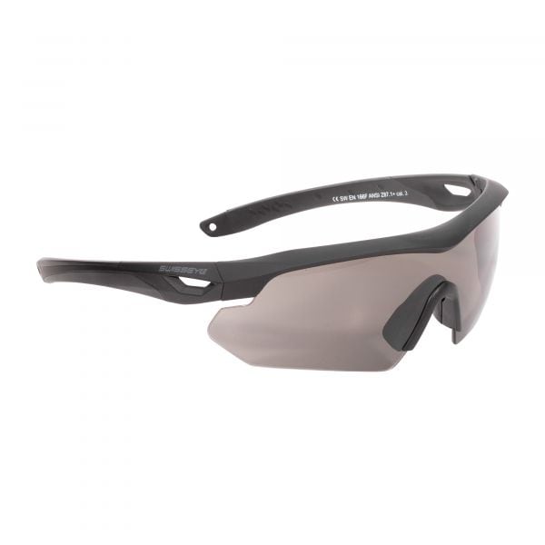 Swiss Eye Safety Glasses Nighthawk black/smoke