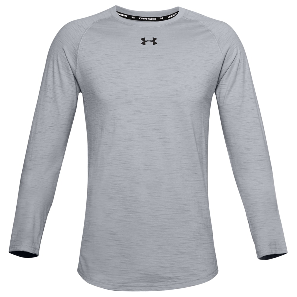 Purchase the Under Armour Shirt Charged Cotton LS mood gray by A