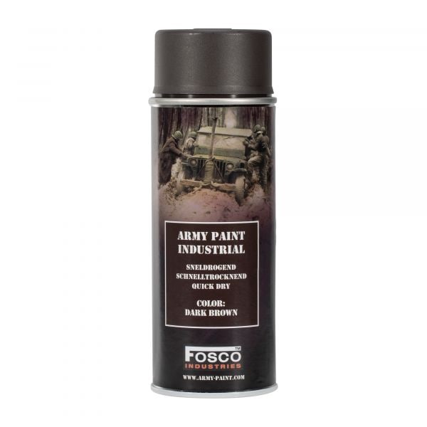 Army Spray Paint 400 ml dark brown