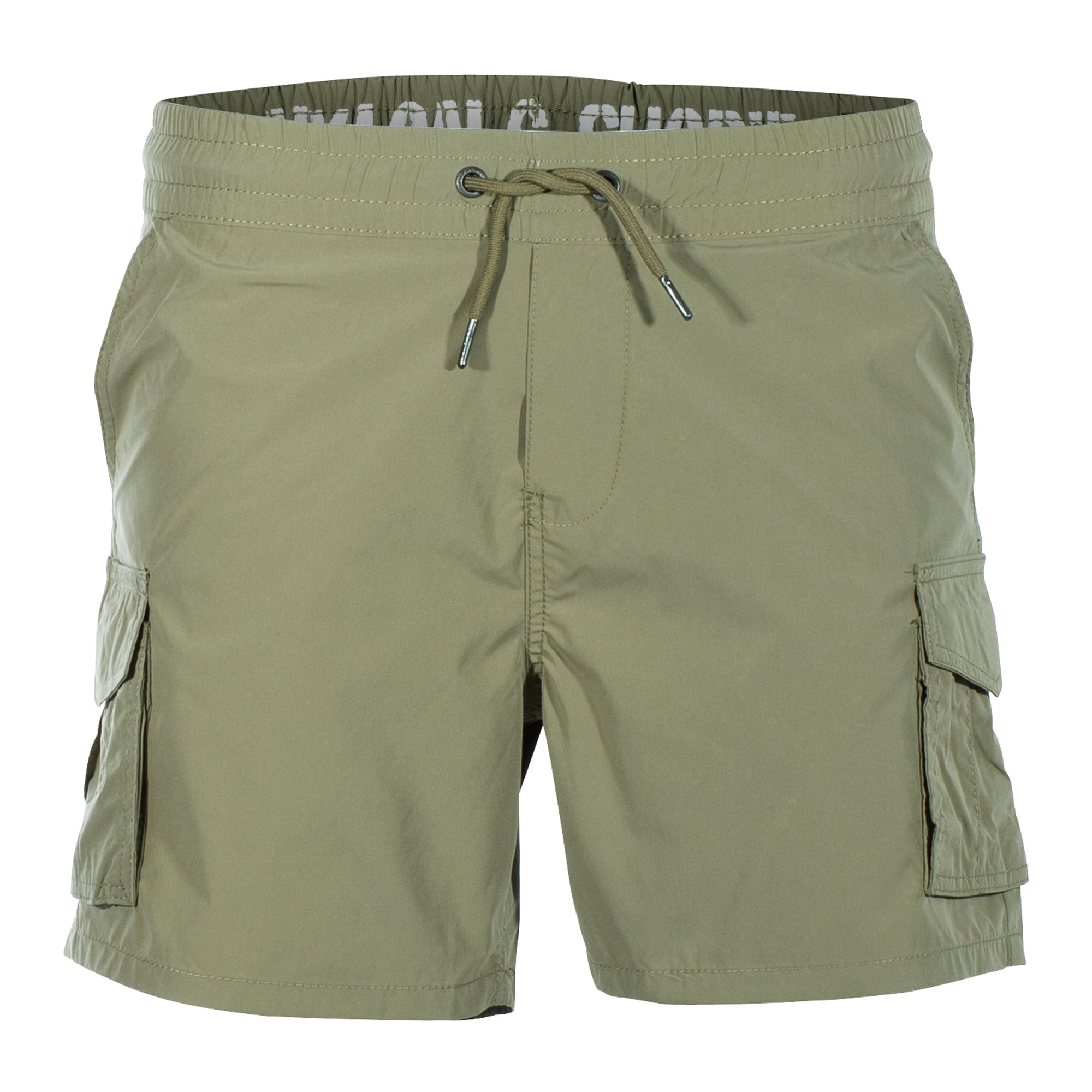 Purchase the Alpha Industries Nylon Cargo Jogger Short olive by