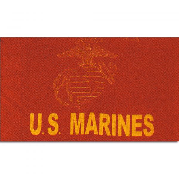 Flag U.S. Marines red