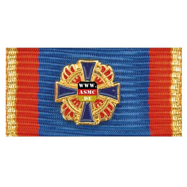 Service Ribbon Fire Department Service Cross gold