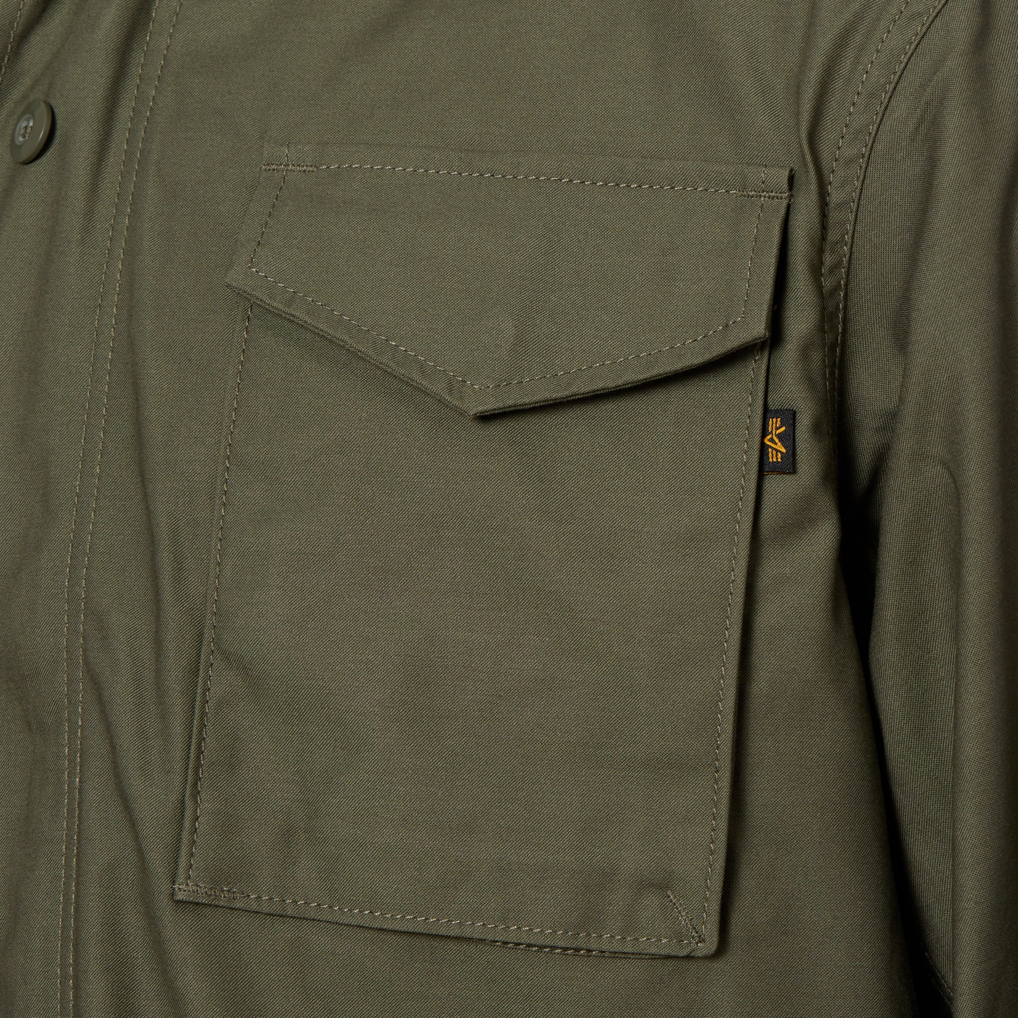 Purchase the Alpha Industries Field M65 by ASMC olive Jacket