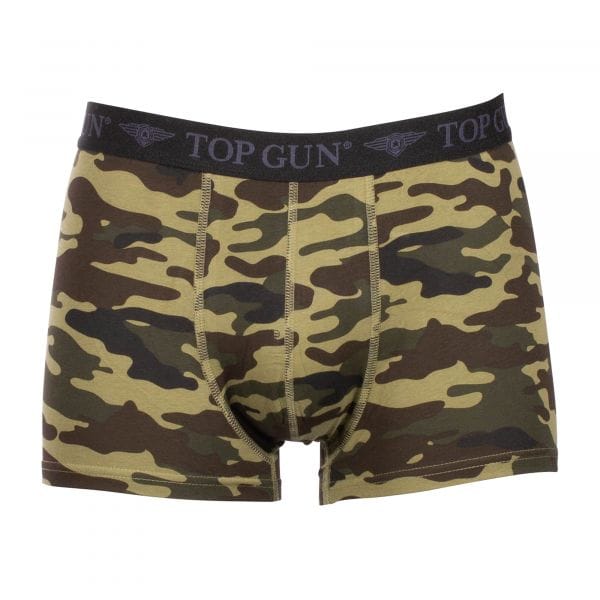 Top Gun Boxer Shorts 2-Pack olive camo