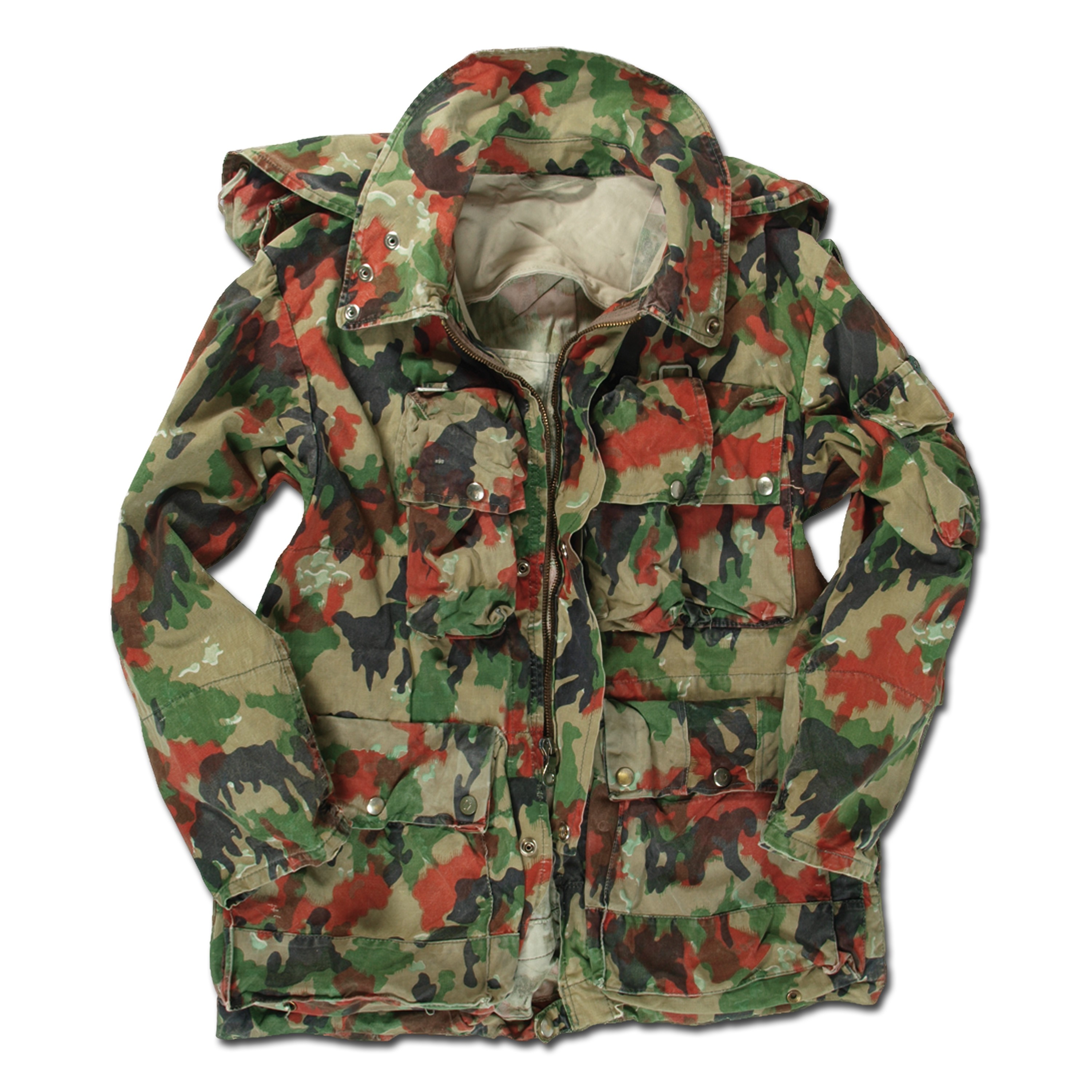48 militaire Swiss Army jacket M Veste Armée Suisse camouflage Alpenflage t 
