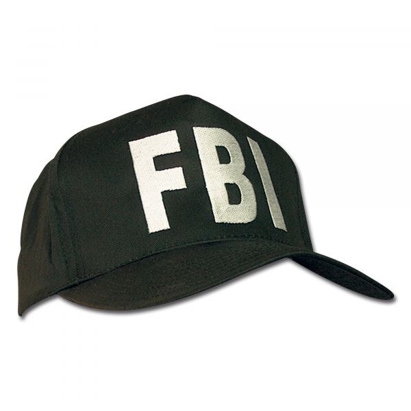 Baseball Cap FBI black