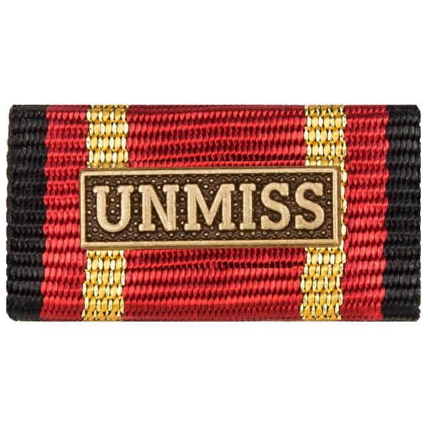 Service Ribbon Deployment Operation UNMISS bronze