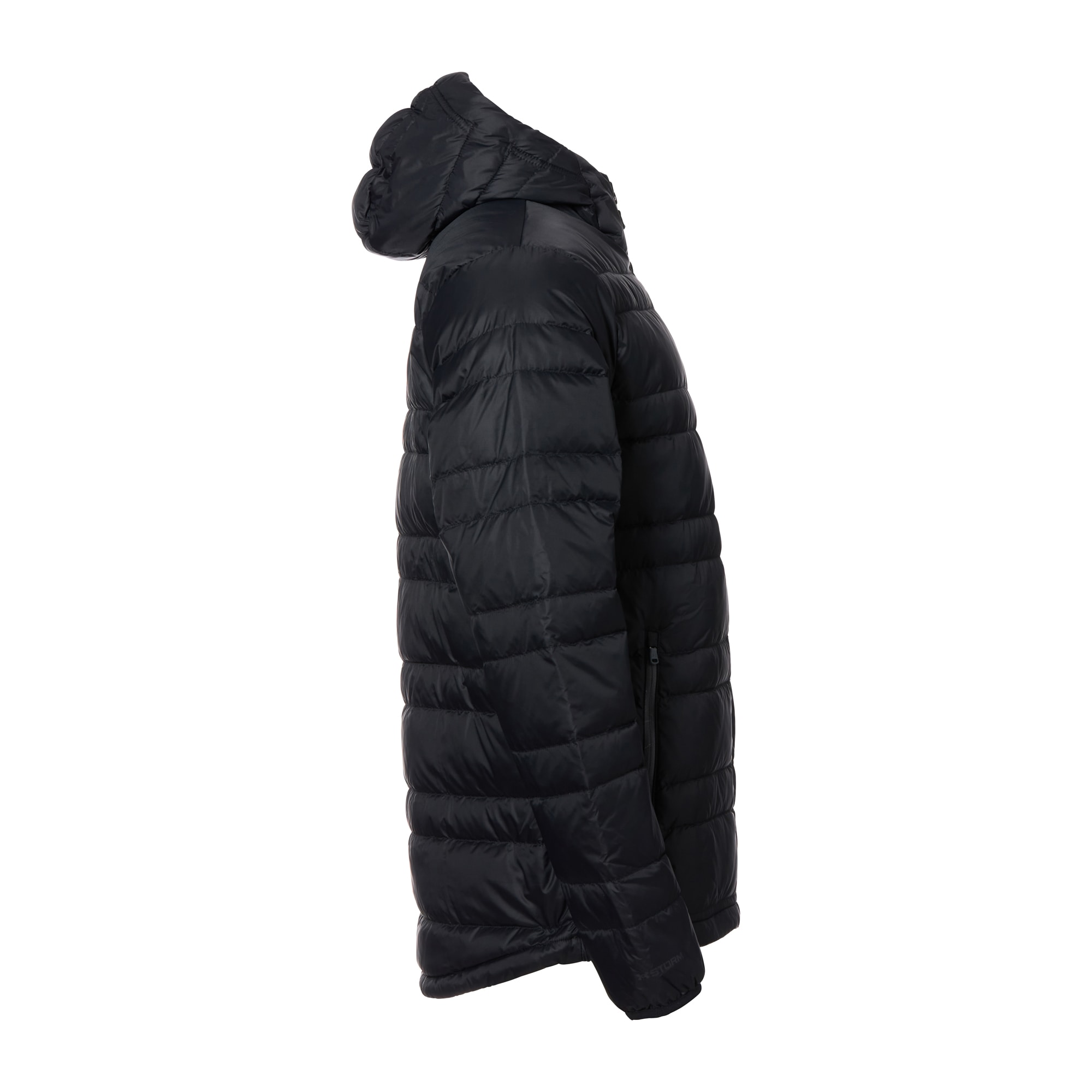 Purchase the Under Armour Down Hooded Jacket black by ASMC