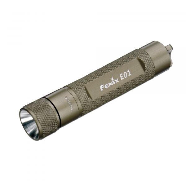 Flashlight Fenix E01 LED gray