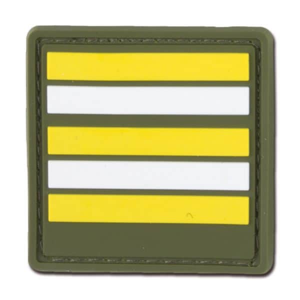 Rank Insignia French Lieutenant Colonel olive/yellow