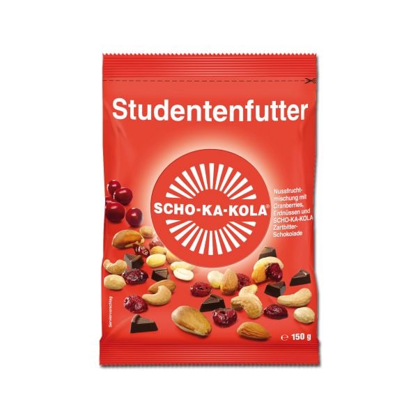 Scho-Ka-Kola Trail Mix Dark Chocolate 150 g