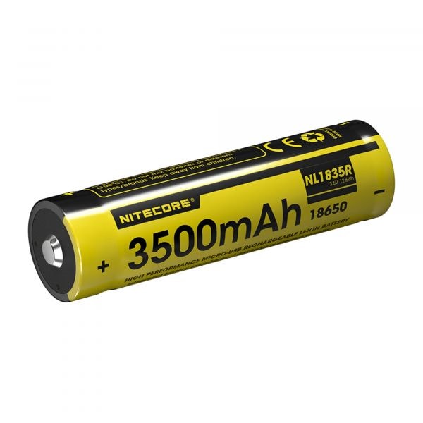 Nitecore Li-Ion Battery Type 18650 3500mAh NL1835R yellow