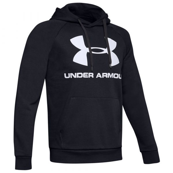 Under Armour Hoodie Fleece Sportstyle Logo black/white