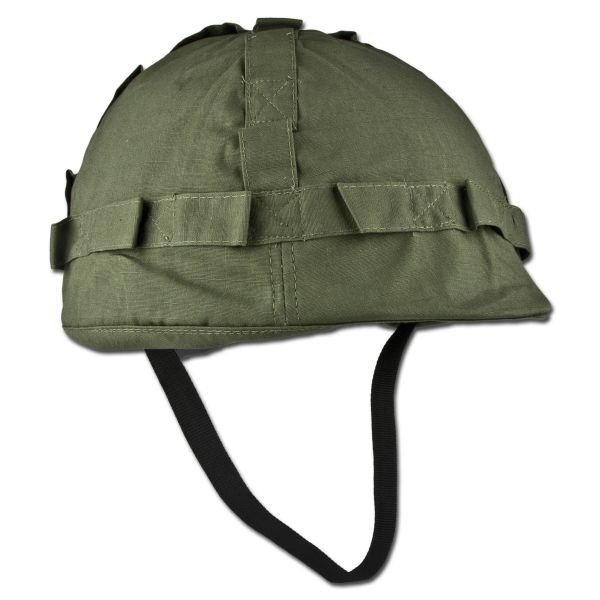 Plastic Helmet with Cover olive