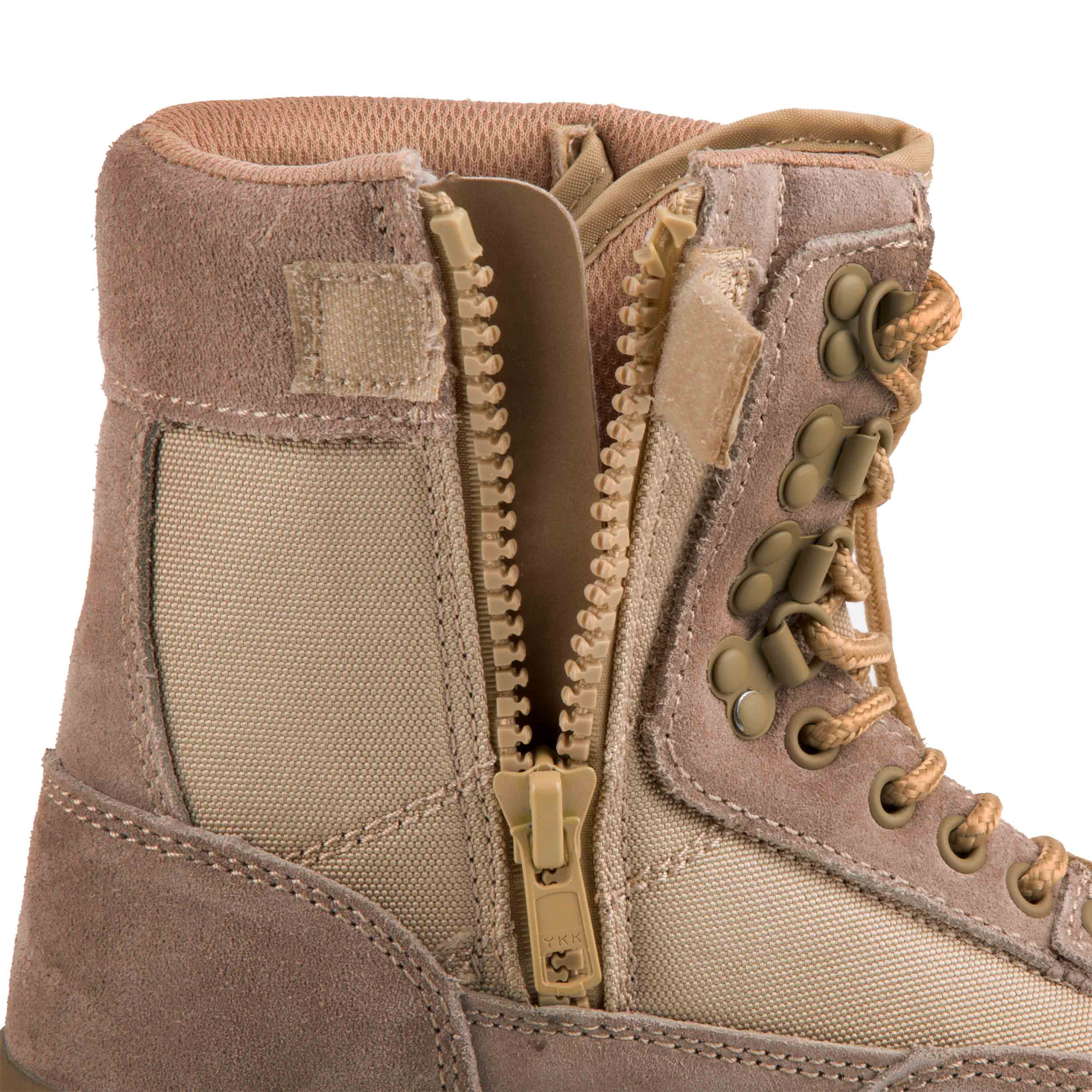 Purchase the Brandit Boots Tactical Zipper camel by ASMC