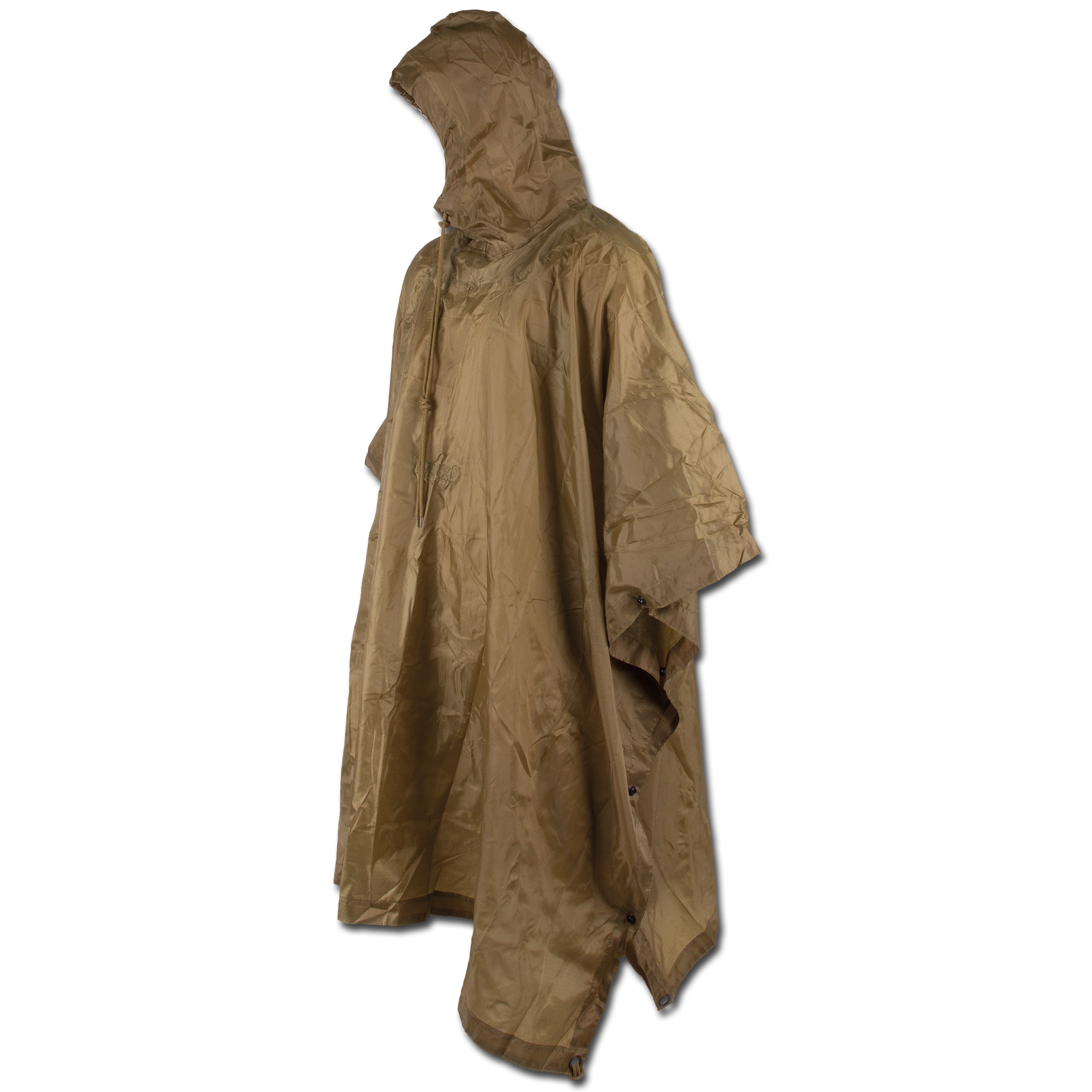 US Poncho Ripstop coyote