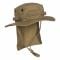 British Boonie Hat with Neck Flap Ripstop coyote