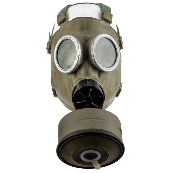 Used Polish NBC Gas Mask MC-1 with Filter and Bag