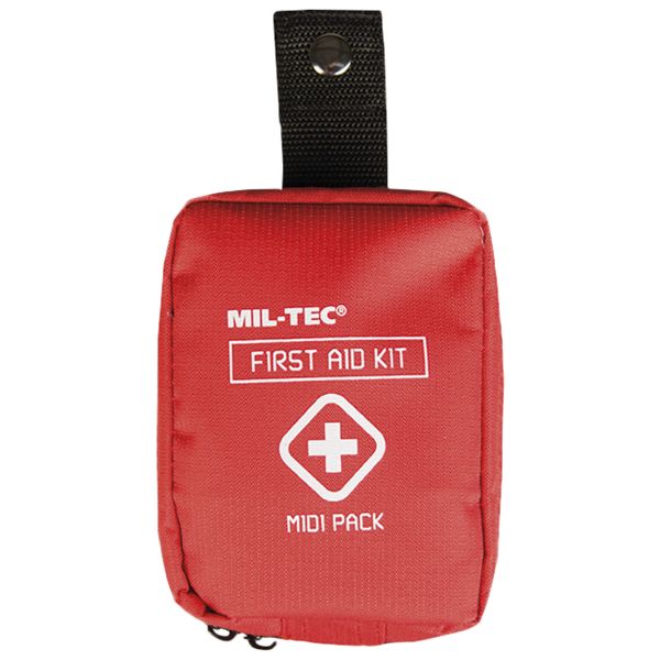 First Aid Pack Midi red