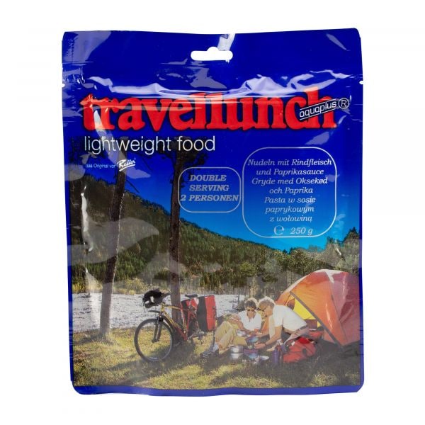 Travellunch Noodles with Beef and Paprika Sauce 2-Pack