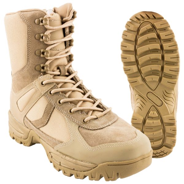Outdoor Boots Mil-Tec Patrol Zip sand