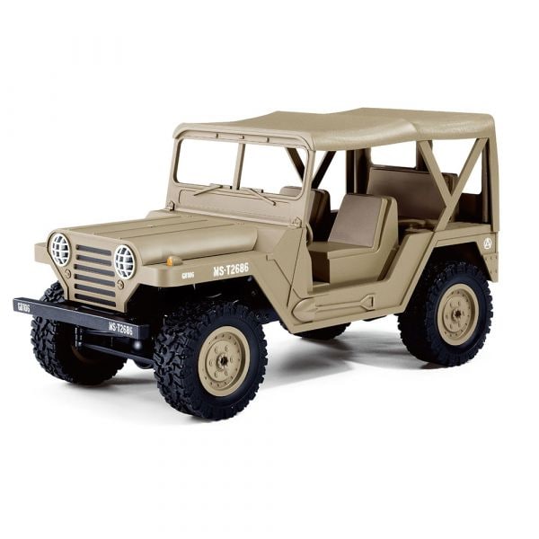 Amewi U.S. Military Jeep 4WD RTR desert sand