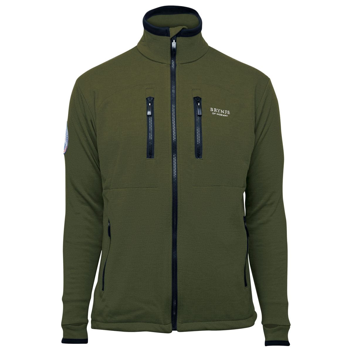 Purchase the Brynje Antarctic Jacket olive by ASMC