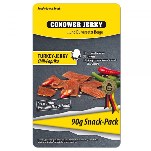 Conower Turkey Jerkey Chili-Paprika 90 g