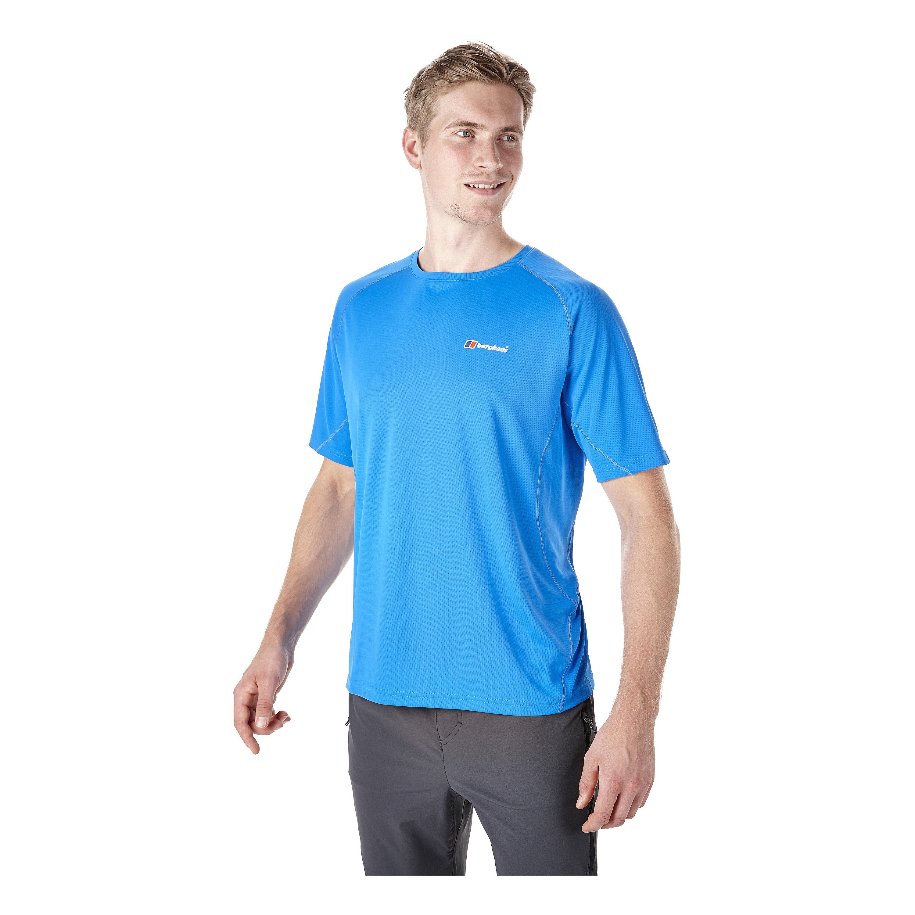 Berghaus T-Shirt Crew Neck Technical blue lemonade | Berghaus T-Shirt ...