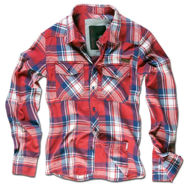 Purchase the Brandit Check Shirt red by ASMC