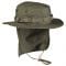 Teesar British Boonie Hat with Neck Flap Ripstop olive
