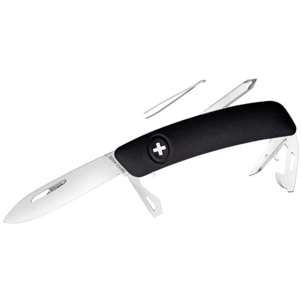 SWIZA Swiss Pocket Knife D04 11 Function black