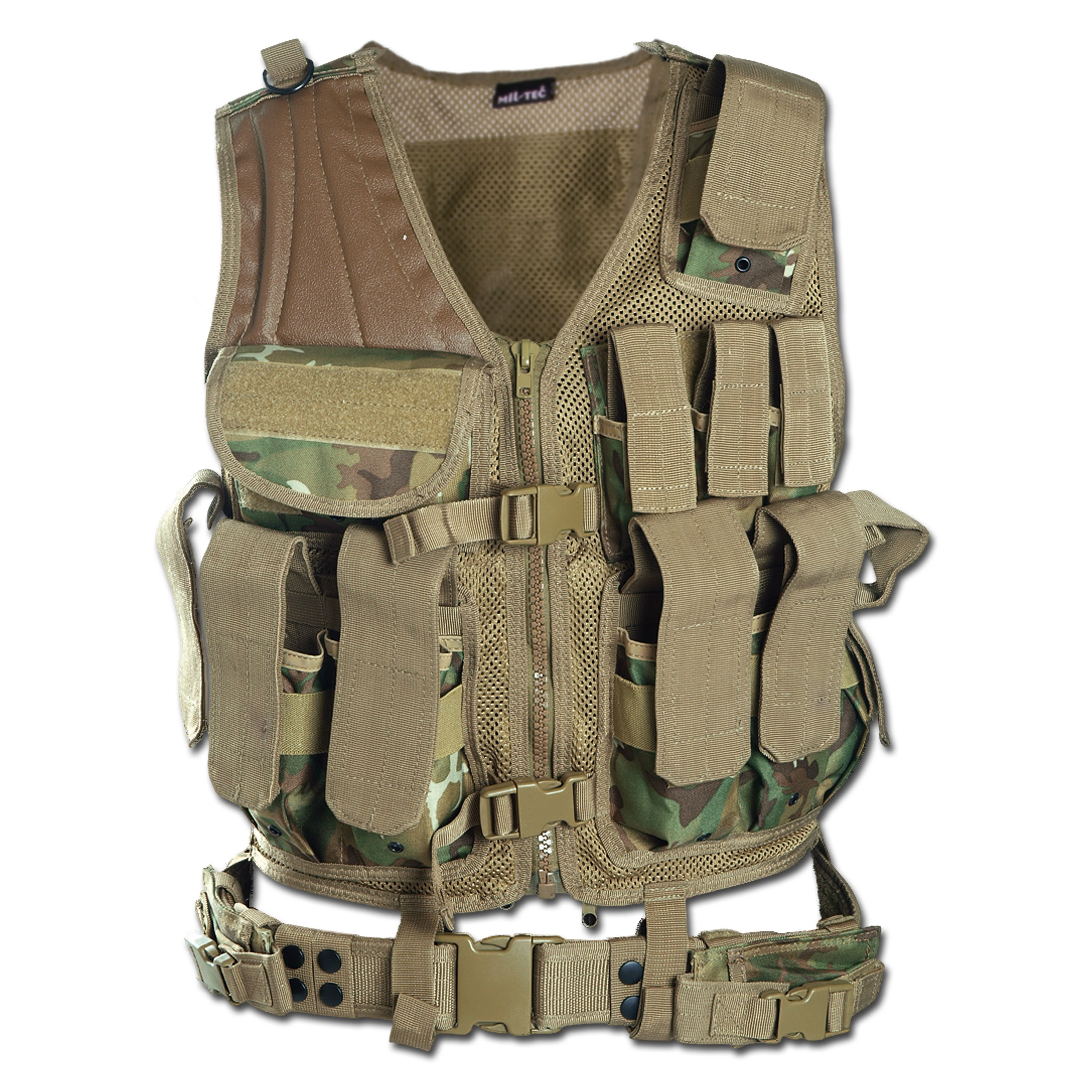 Laser Cut Tactical Vest Olive MOLLE Webbing Rig Combat Airsoft Army New