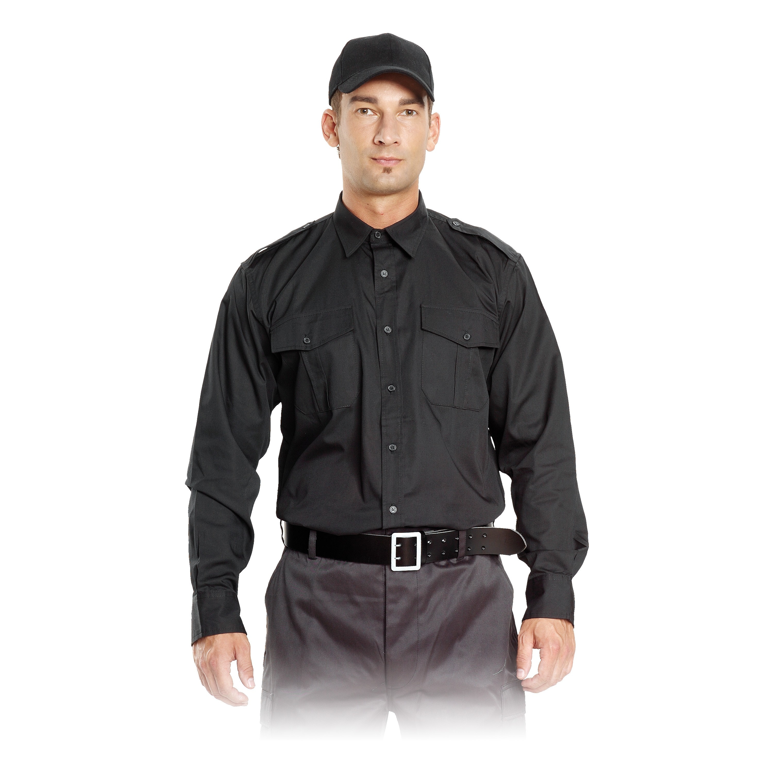 Purchase the Service Shirt Long Sleeve black by ASMC