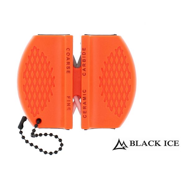 Black Ice 2 in 1 Knife Sharpener orange