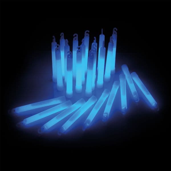 KNIXS Power Glow Sticks 25er Pack blue