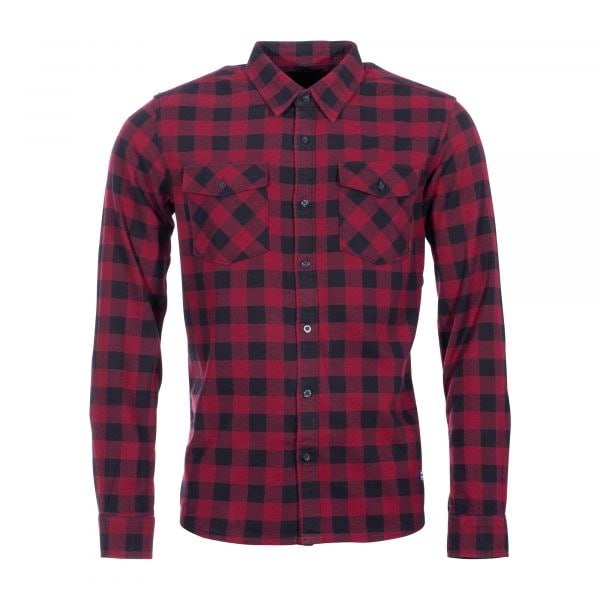 Vintage Industries Harley Shirt red check