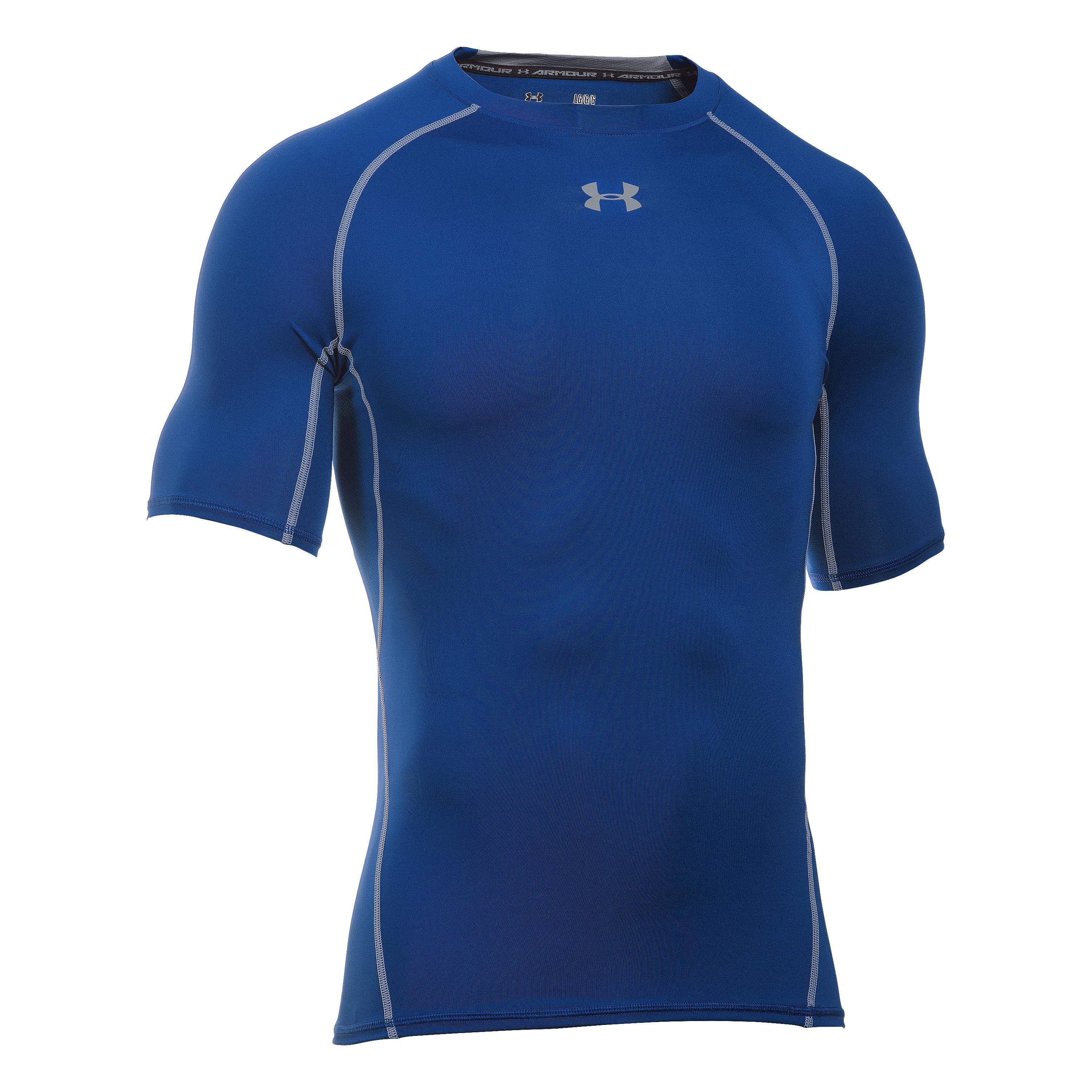 Purchase the Under Armour HeatGear Compression Short Sleeve blue