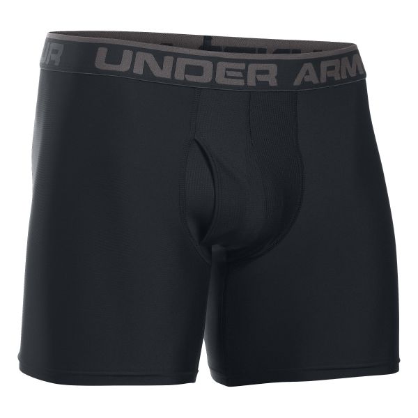 Under Armour Boxer Shorts BoxerJock Long black/gray