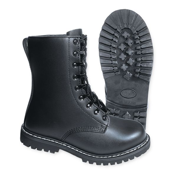 Brandit Steel Toe Jump Boots black