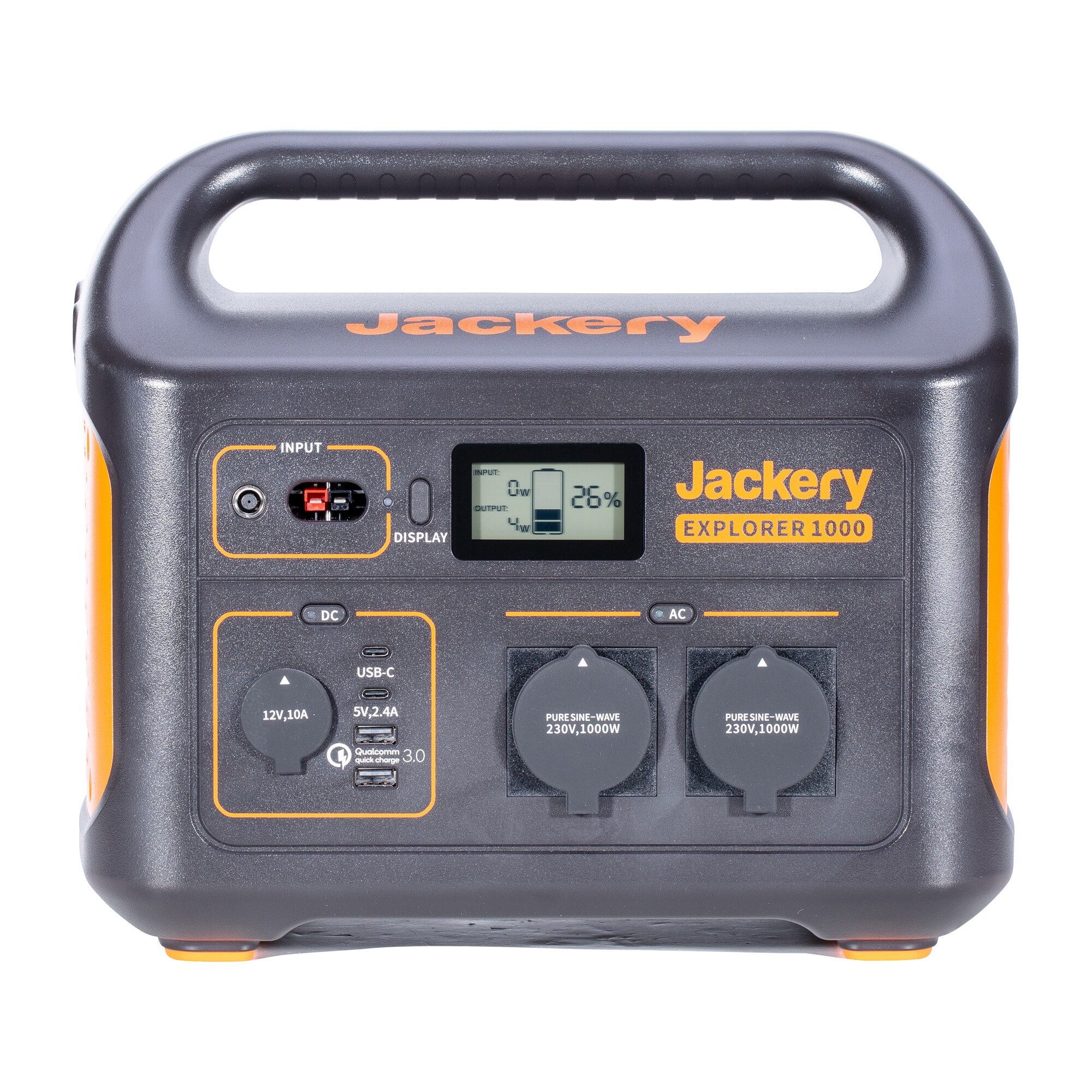 Jackery Portable Power Station Explorer 1000 black orange