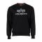 Alpha Industries Pullover Basic Sweater Embroidery black/white