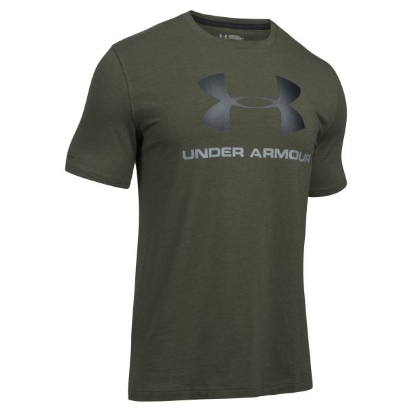Under Armour Fitness Shirt Sportstyle Logo olive