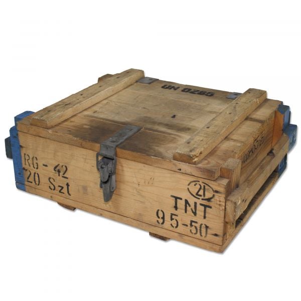 Polish Wooden TNT Box Used