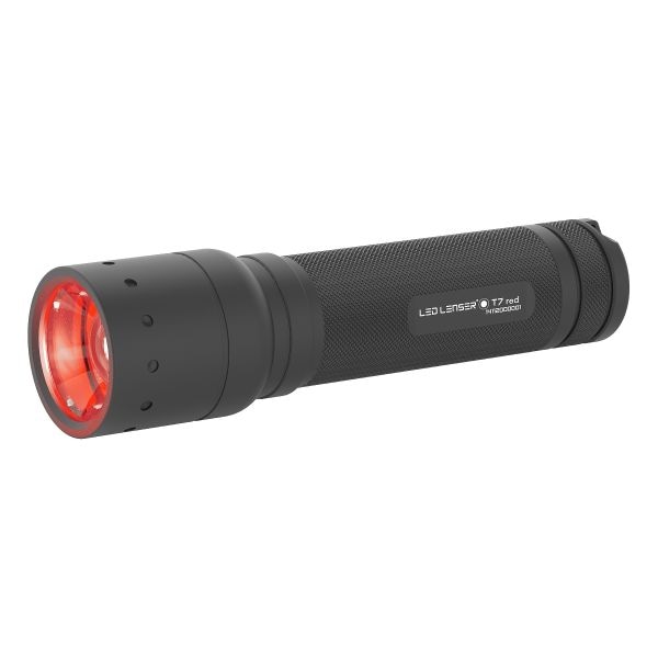 LED Lenser Flashlight T7.2 red