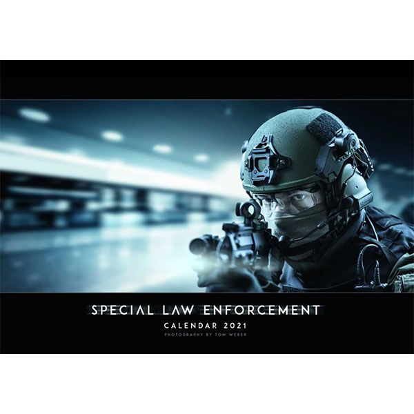 Milpictures Wall Calendar 2021 Special Law Enforcement A2